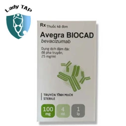 Avegra BioCAD 400 - Thuốc điều trị ung thư hiệu quả của Bocad