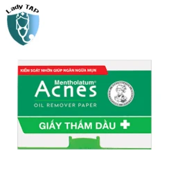 Acnes Oil Remover Paper 100 Tờ - Giúp giảm bã nhờn và giảm mụn hiệu quả