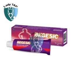 Begesic Cream 30g Berlin - Làm giảm đau cơ, đau do viêm khớp