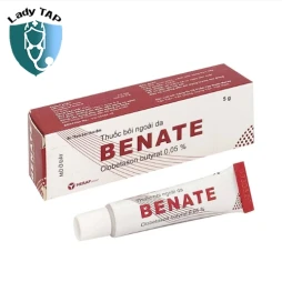 Benate 5g Merap - Thuốc bôi điều trị các loại viêm da