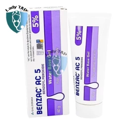 Benzac AC 5% 15g Galderma - Kem trị mụn của Pháp