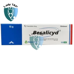 Besalicyd 15g Agimexpharm - Điều trị viêm da dị ứng mãn tính (10 hộp)