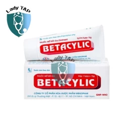 Betacylic 15g Mekophar - Thuốc điều trị viêm da hiệu quả