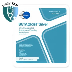 Betaplast Silver 10cmx10cmx0,5cm Mundipharma - Băng dán cá nhân