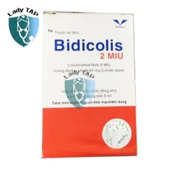 Bidicolis 2 MIU Bidiphar - Điều trị nhiễm khuẩn cấp tính nặng hoặc mạn tính