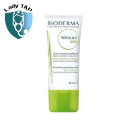 Bioderma-Sebium Akn Fluide 30ml - Hỗ trợ điều trị mụn hiệu quả