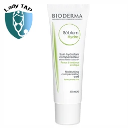 Bioderma-Sebium Hydra 40ml - Kem dưỡng ẩm dành cho da dầu mụn