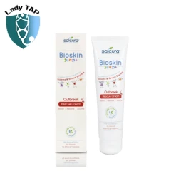 Bioskin Junior Outbreak Rescue Cream 50ml Salcura - Kem trị hăm, chàm sữa trẻ em