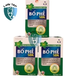 Bổ phế SBK Vinpharma - Hỗ trợ bổ phế, hạn chế ho nhiều