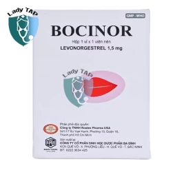 Bocinor - Thuốc tránh thai khẩn cấp của Dược phẩm Ba Đình