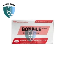 Bonpile 10mg (Isotretinoin) Korea Prime Pharma - Điều trị mụn trứng cá không đáp ứng với các biện pháp điều trị trước đó