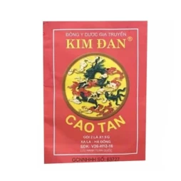 Cao Tan Kim Đan (Bịch 10 Gói) - Miếng dán điều trị sưng tấy, viêm da