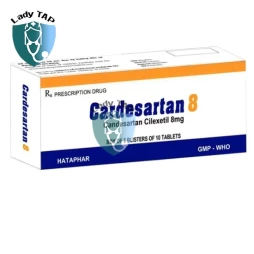 Cardesartan 8 Hataphar - Thuốc điều trị tăng huyết áp