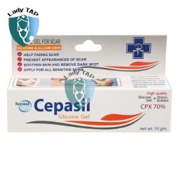 Cepasil Beyond Plus 10g - Giúp làm sáng vùng sẹo, giảm thâm vùng sẹo