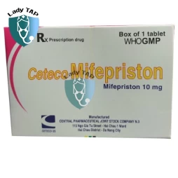 Ceteco Mifepriston - Thuốc tránh thai khẩn cấp của dược phẩm TW 3