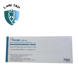 Cetrotide 0.25mg Merck KGaA - Điều trị dự phòng rụng trứng sớm