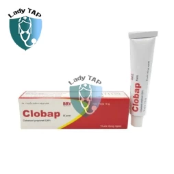 Clobap 0,05% 10g BV Pharma - Thuốc trị bệnh ngoài da hiệu quả (10 type)