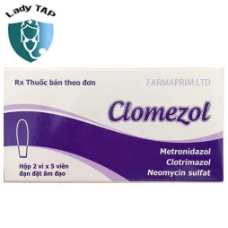 Clomezol - Thuốc đặt điều trị viêm âm đạo hiệu quả của Farmaprim