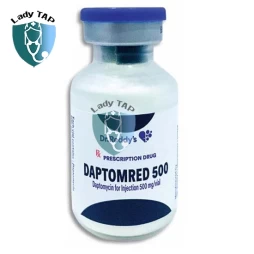 Daptomred 500 Dr. Reddys Laboratories - Điều trị nhiễm khuẩn như nhiễm khuẩn da