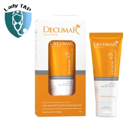 Decumar Advanced 50G CVI - Gel rửa mặt ngừa mụn