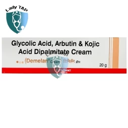 Demelan Cream 20g Glenmark - Giảm hắc tố trên da, làm mờ thâm nám