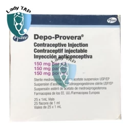Depo Provera - Thuốc tránh thai hiệu quả kéo dài của Pfizer
