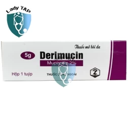 Derimucin 5g Dược phẩm TW2 - Giúp điều trị viêm da, mụn nhọt hiệu quả