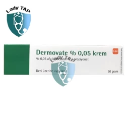 Dermovate Cream 15g Gsk - kem bôi điều trị vảy nến, viêm da