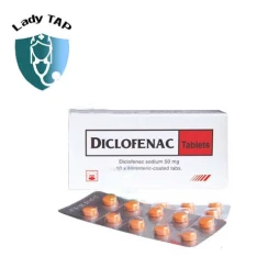 Diclofenac Tablets 50mg Pymepharco - Điều trị viêm khớp hiệu quả