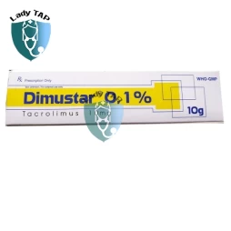 Dimustar 0,1% Hóa Dược Việt Nam - Thuốc chuyên điều trị bệnh da liễu