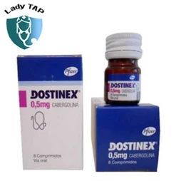 Dostinex 0.5mg - Thuốc điều trị vô sinh do rối loạn kinh nguyệt của Pfizer