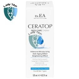 Dr.EA Ceratop Body Care Cream 125ml Tim Kozmetik Sabun Otel Malz San Tic - Dưỡng ẩm, êm dịu với da, duy trì độ ẩm trên da.