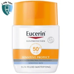Eucerin Sun Protection Spf50+ Sun Fluid Mattifying Face 50Ml - Kem chống nắng chống thấm nước