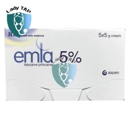 Emla 5% 5g Recipharm - Gây tê bề mặt da trong luồn kim