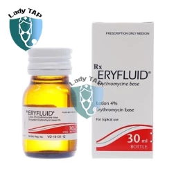 Eryfluid 30ml Pierre Fabre - Giúp điều trị cho bệnh nhân gặp tình trạng mụn trứng cá dạng nang bọc