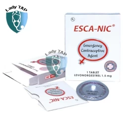 Escanic - Thuốc tránh thai khẩn cấp loại 1 viên