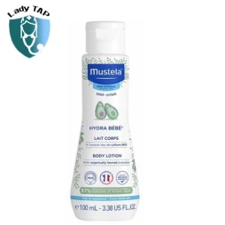 Mustela Hydra Bebe Body Lotion 100ml - Giúp giữ ẩm lâu dài và bảo vệ da của bé