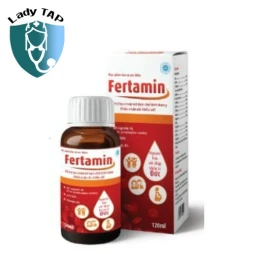 Fertamin 120ml IAP - Hỗ trợ tạo máu và hạn chế thiếu máu do thiếu sắt