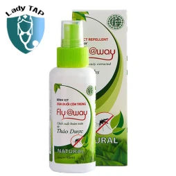 Fly @Way 100ml Bảo Nhiên - Bình xịt muỗi thảo dược