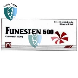Funesten 500 - Thuốc đặt chuyên trị viêm âm đạo