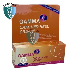 Gamma Cracked Heel Cream 25g - Kem bôi điều trị nứt nẻ