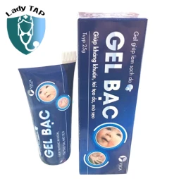 Gel Bạc Vega 25g - Giúp điều trị nhiễm trùng và tái tạo da hiệu quả