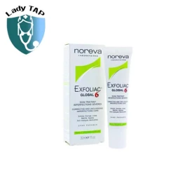 Gel trị mụn Noreva Exfoliac Global 6 - Tẩy tế bào chết trên da