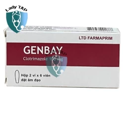 Genbay - Viên đặt điều trị viêm phụ khoa hiệu quả của Farmaprim