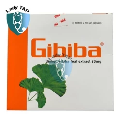 Gibiba Phil Inter Pharma - Cải thiện rối loạn tuần hoàn ngoại biên