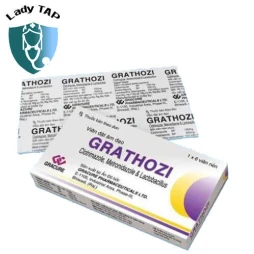 Grathozi - Thuốc đặt điều trị viêm nhiễm phụ khoa