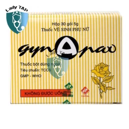 Gynapax - Thuốc bột vệ sinh phụ nữ hiệu quả của Vidipha