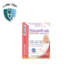 Hasantrum Vital plus Women 50+ Hasan - Giúp cân bằng các gốc tự do