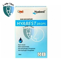 Hyabest Drops DK Pharma - Hỗ trợ làm sạch mũi, giảm viêm xoang