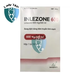 Inlezone 600 Amvipharm - Thuốc điều nhiễm khuẩn da và hô hấp
